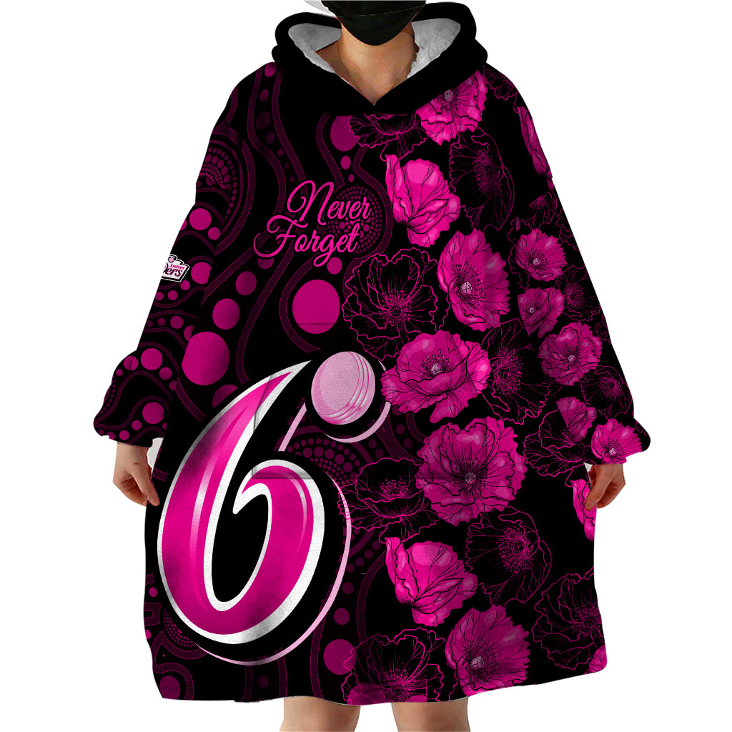 sixers-cricket-never-forget-custom-wearable-blanket-hoodie-anzac-day-with-poppy-aboriginal