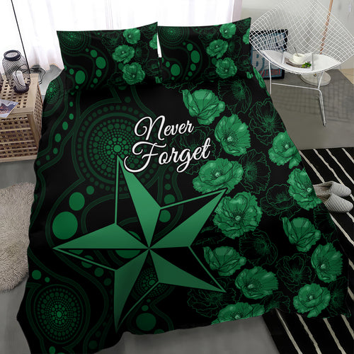 stars-cricket-never-forget-custom-bedding-set-anzac-day-with-poppy-aboriginal