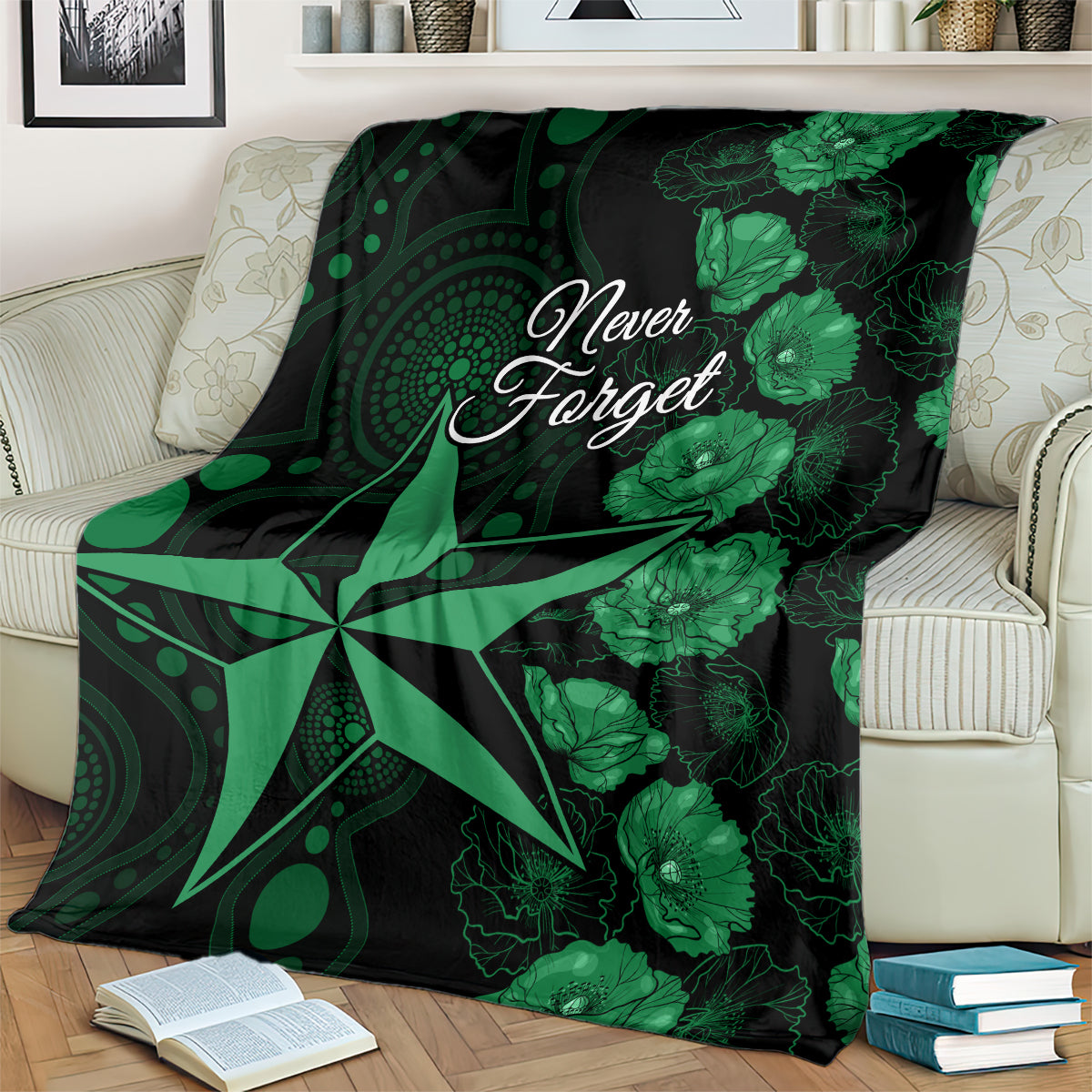 stars-cricket-never-forget-custom-blanket-anzac-day-with-poppy-aboriginal