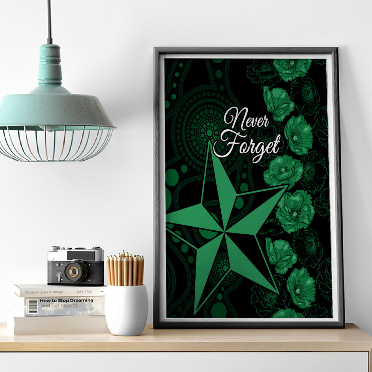 stars-cricket-never-forget-custom-canvas-wall-art-anzac-day-with-poppy-aboriginal