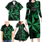 stars-cricket-never-forget-custom-family-matching-long-sleeve-bodycon-dress-and-hawaiian-shirt-anzac-day-with-poppy-aboriginal