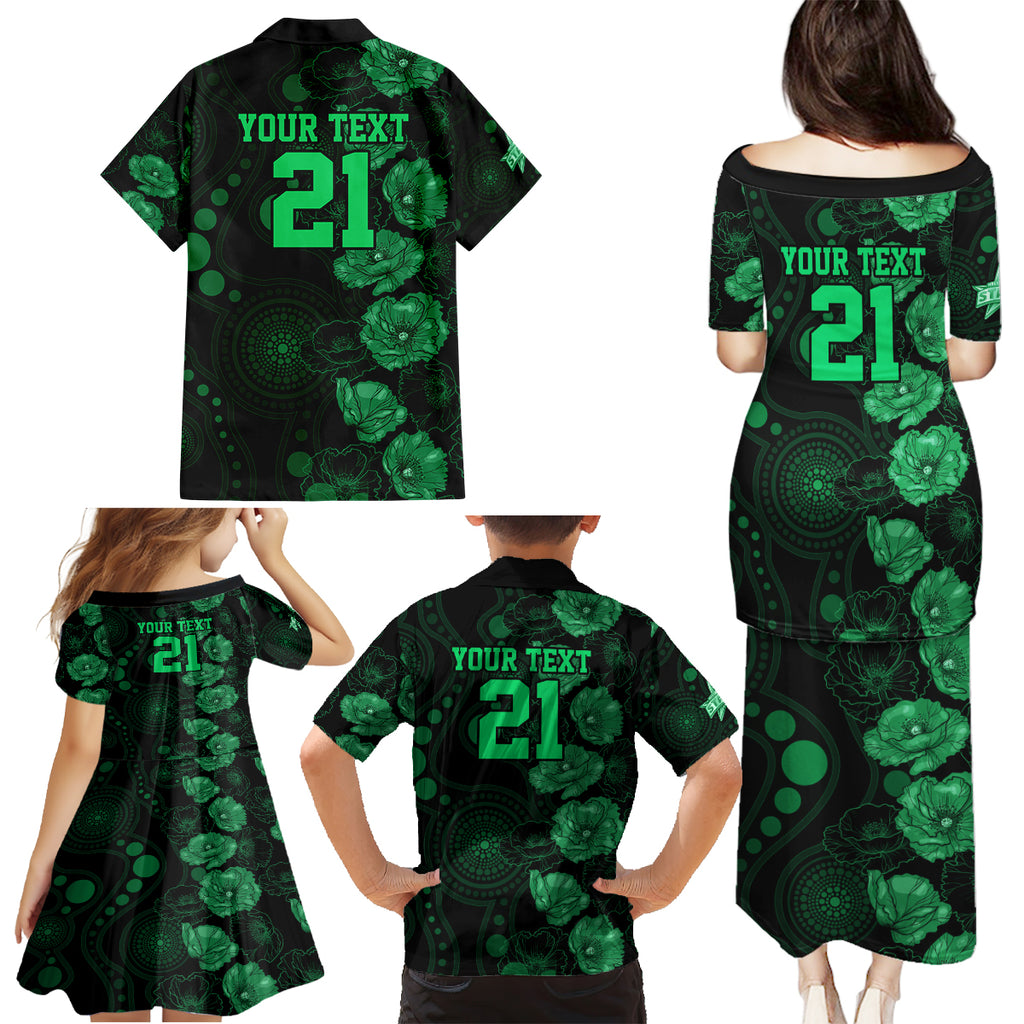 stars-cricket-never-forget-custom-family-matching-puletasi-dress-and-hawaiian-shirt-anzac-day-with-poppy-aboriginal