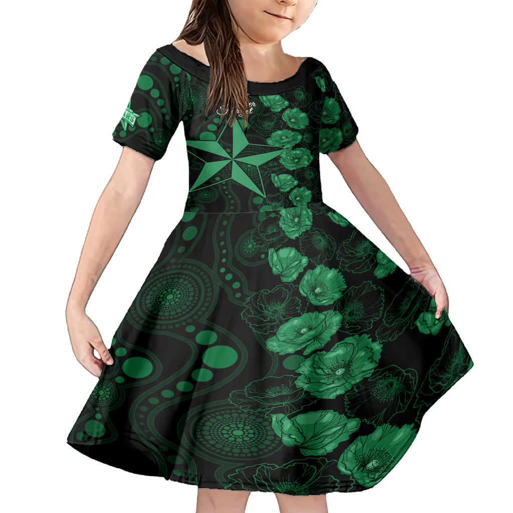 stars-cricket-never-forget-custom-kid-short-sleeve-dress-anzac-day-with-poppy-aboriginal