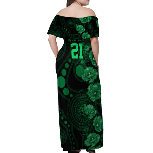 stars-cricket-never-forget-custom-off-shoulder-maxi-dress-anzac-day-with-poppy-aboriginal
