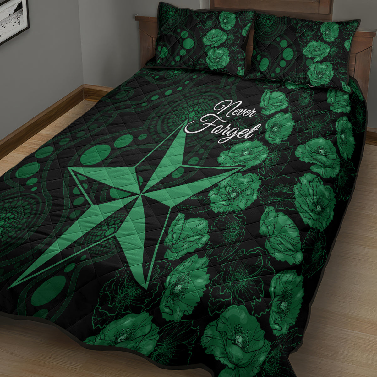 stars-cricket-never-forget-custom-quilt-bed-set-anzac-day-with-poppy-aboriginal