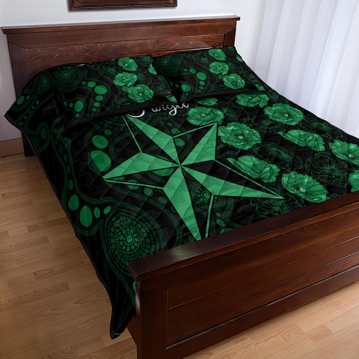 stars-cricket-never-forget-custom-quilt-bed-set-anzac-day-with-poppy-aboriginal