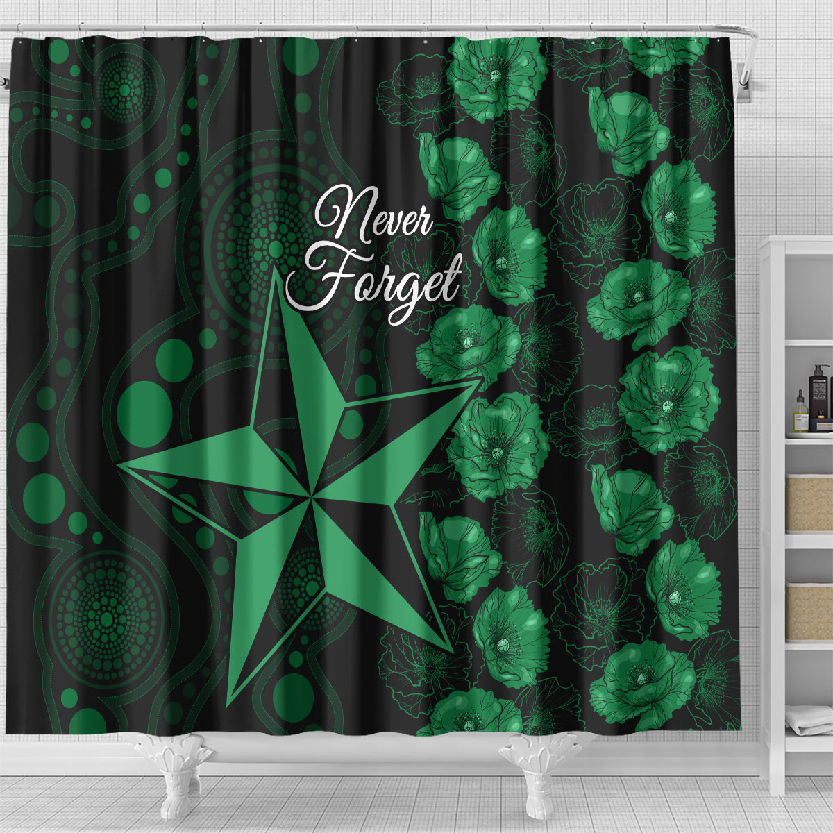 stars-cricket-never-forget-custom-shower-curtain-anzac-day-with-poppy-aboriginal