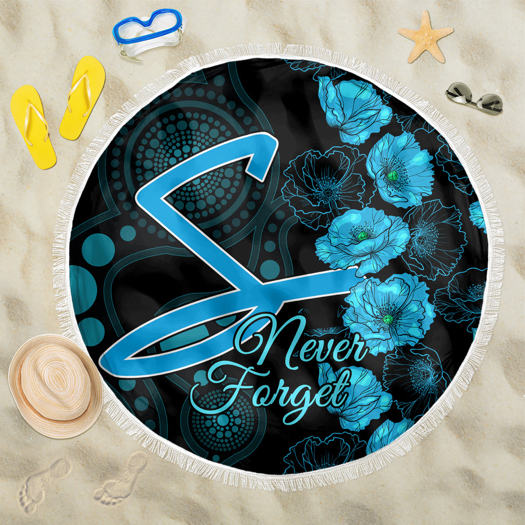 strikers-cricket-never-forget-custom-beach-blanket-anzac-day-with-poppy-aboriginal