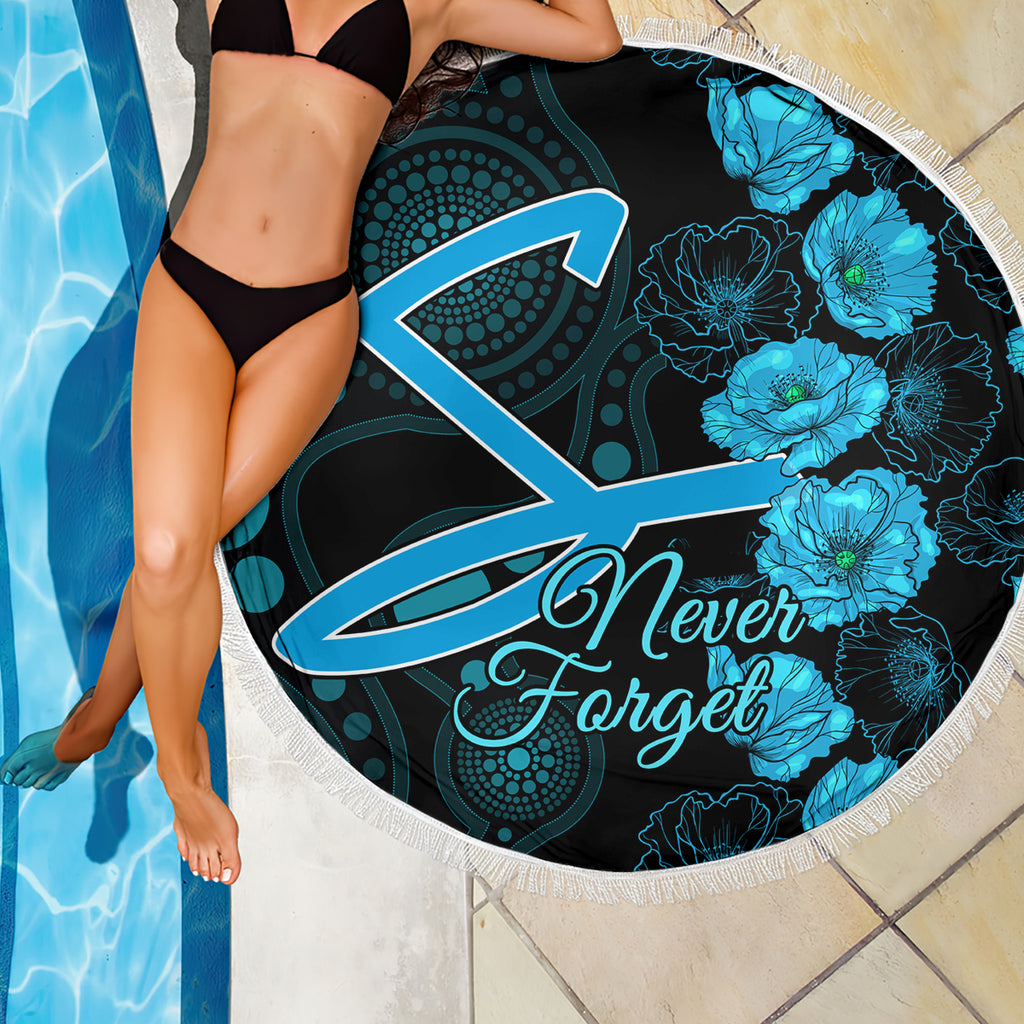 strikers-cricket-never-forget-custom-beach-blanket-anzac-day-with-poppy-aboriginal