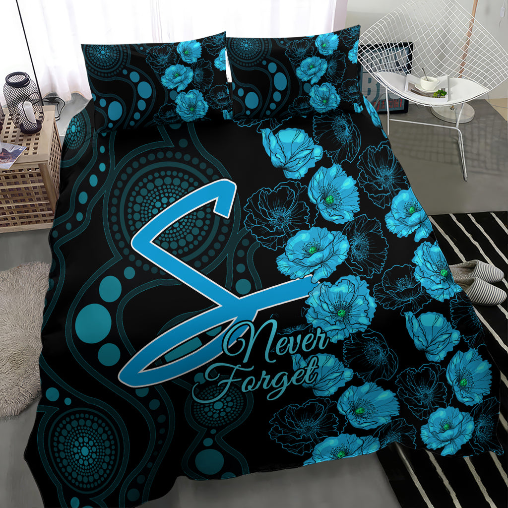 strikers-cricket-never-forget-custom-bedding-set-anzac-day-with-poppy-aboriginal
