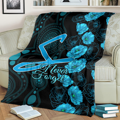 strikers-cricket-never-forget-custom-blanket-anzac-day-with-poppy-aboriginal