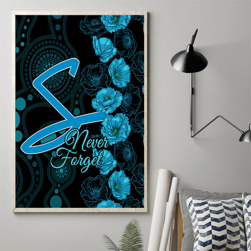 strikers-cricket-never-forget-custom-canvas-wall-art-anzac-day-with-poppy-aboriginal