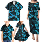 strikers-cricket-never-forget-custom-family-matching-puletasi-dress-and-hawaiian-shirt-anzac-day-with-poppy-aboriginal