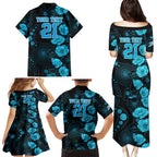 strikers-cricket-never-forget-custom-family-matching-puletasi-dress-and-hawaiian-shirt-anzac-day-with-poppy-aboriginal