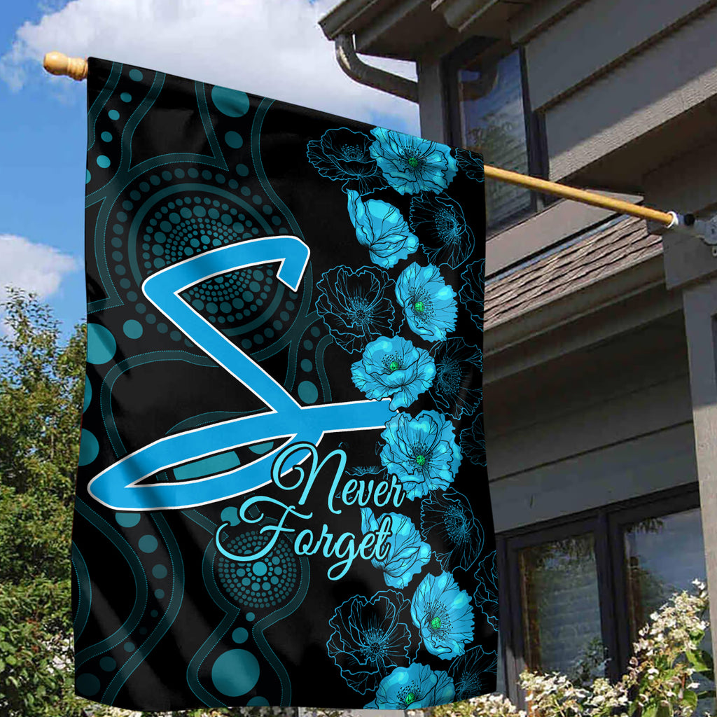 strikers-cricket-never-forget-custom-garden-flag-anzac-day-with-poppy-aboriginal