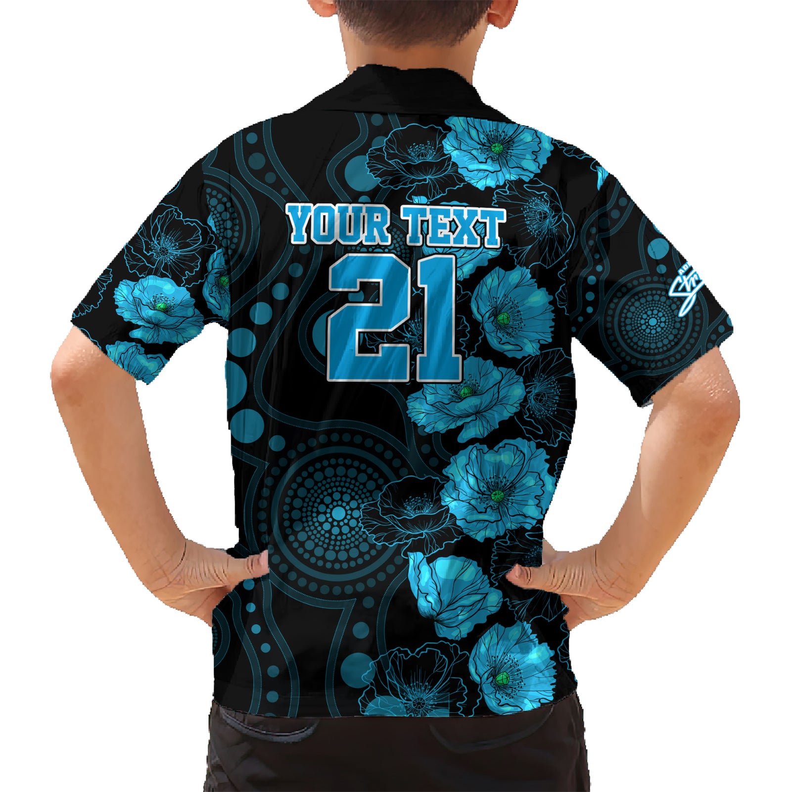 strikers-cricket-never-forget-custom-kid-hawaiian-shirt-anzac-day-with-poppy-aboriginal