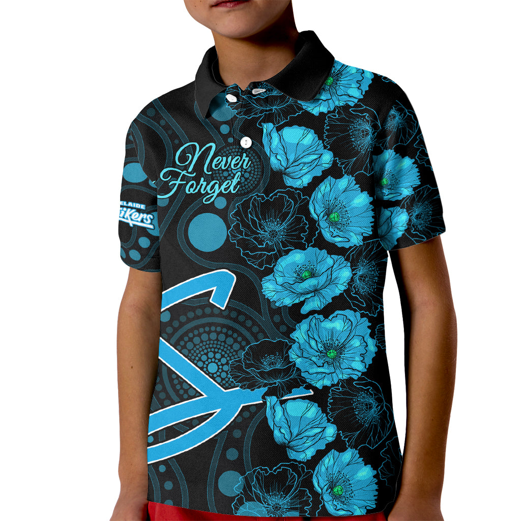 strikers-cricket-never-forget-custom-kid-polo-shirt-anzac-day-with-poppy-aboriginal