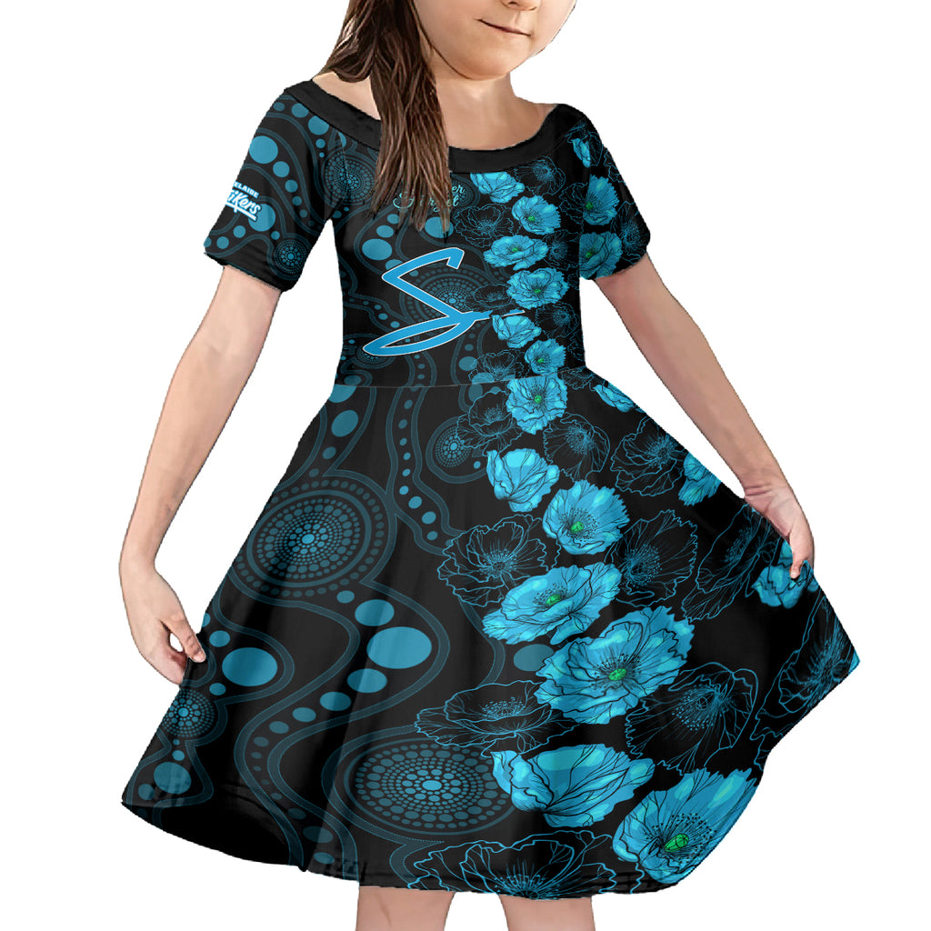 strikers-cricket-never-forget-custom-kid-short-sleeve-dress-anzac-day-with-poppy-aboriginal