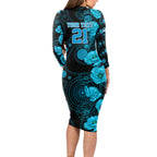 strikers-cricket-never-forget-custom-long-sleeve-bodycon-dress-anzac-day-with-poppy-aboriginal