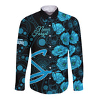 strikers-cricket-never-forget-custom-long-sleeve-button-shirt-anzac-day-with-poppy-aboriginal