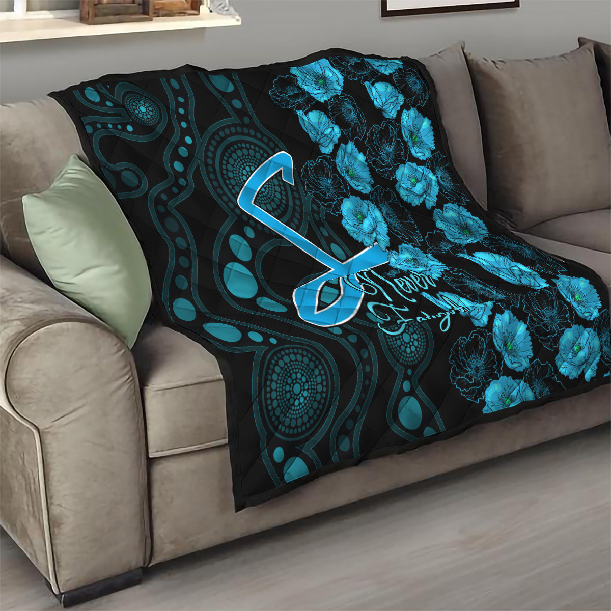 strikers-cricket-never-forget-custom-quilt-anzac-day-with-poppy-aboriginal