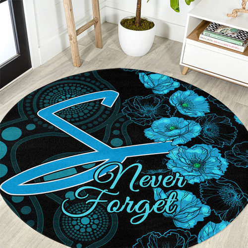strikers-cricket-never-forget-custom-round-carpet-anzac-day-with-poppy-aboriginal