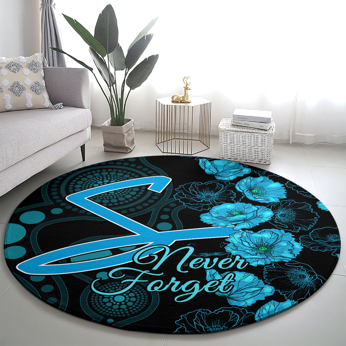 strikers-cricket-never-forget-custom-round-carpet-anzac-day-with-poppy-aboriginal
