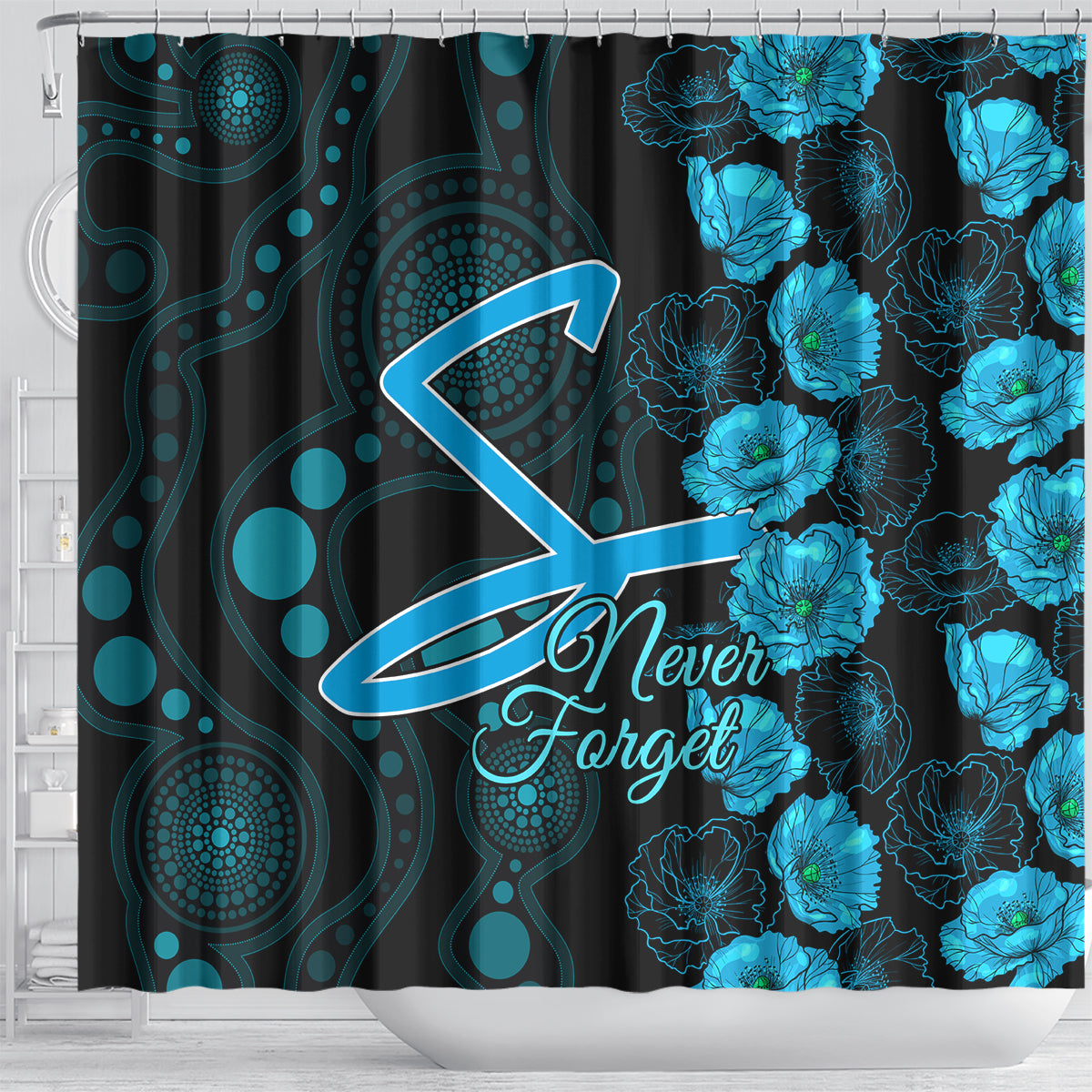 strikers-cricket-never-forget-custom-shower-curtain-anzac-day-with-poppy-aboriginal