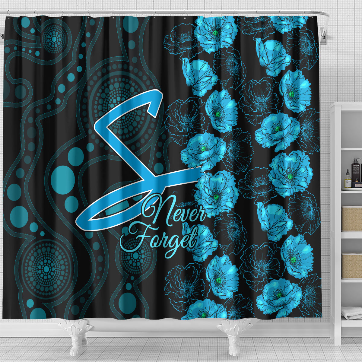 strikers-cricket-never-forget-custom-shower-curtain-anzac-day-with-poppy-aboriginal