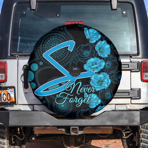 strikers-cricket-never-forget-custom-spare-tire-cover-anzac-day-with-poppy-aboriginal