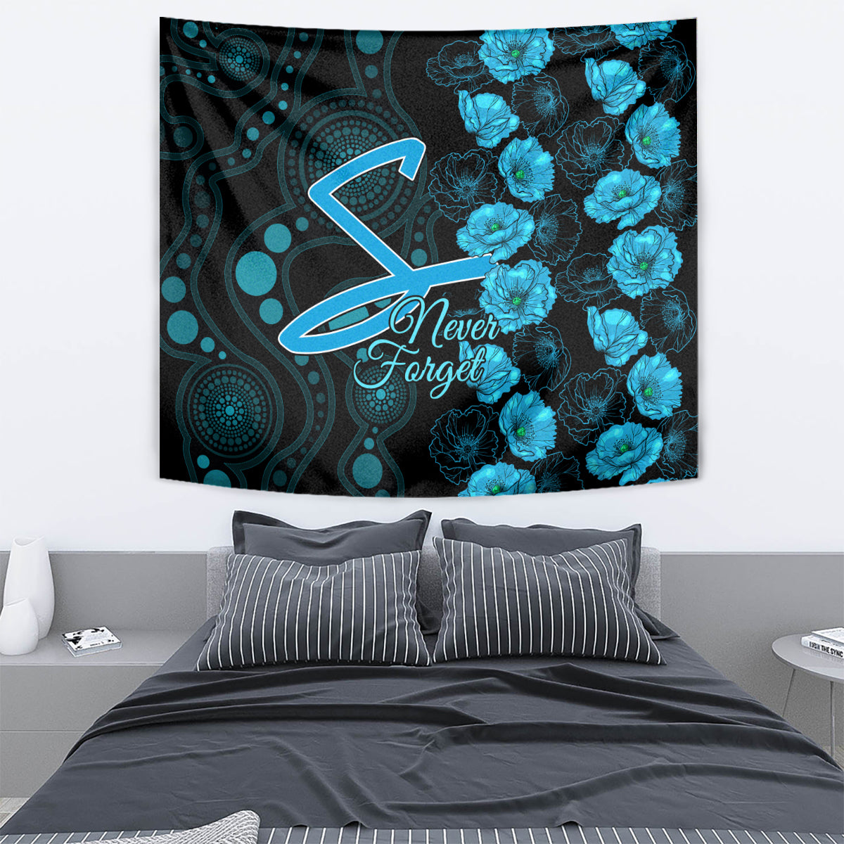 strikers-cricket-never-forget-custom-tapestry-anzac-day-with-poppy-aboriginal