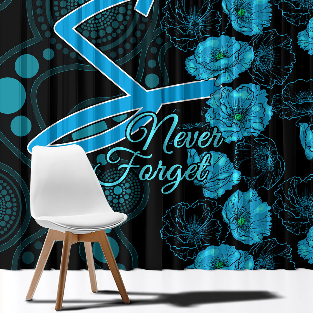 strikers-cricket-never-forget-custom-window-curtain-anzac-day-with-poppy-aboriginal