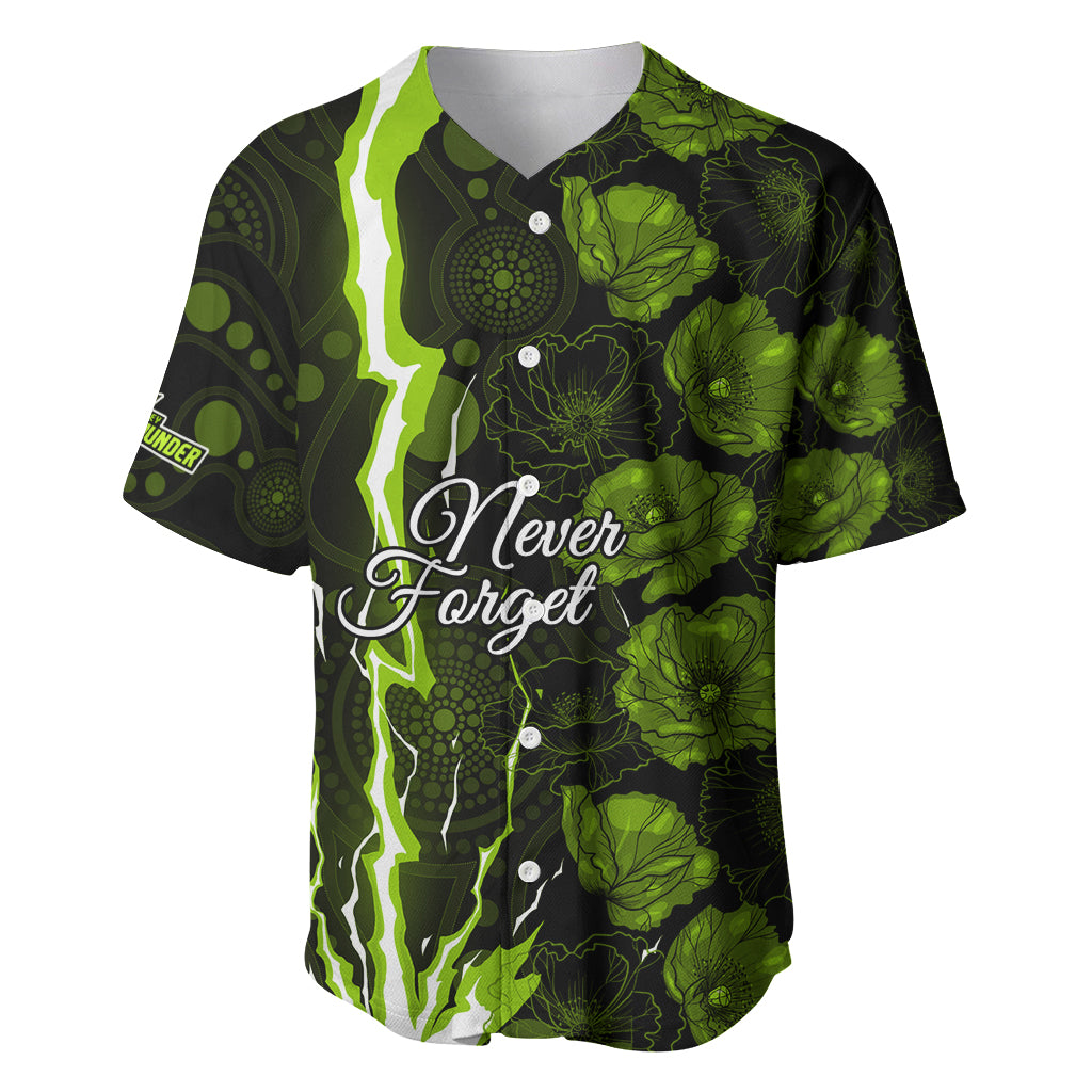 thunder-cricket-never-forget-custom-baseball-jersey-anzac-day-with-poppy-aboriginal