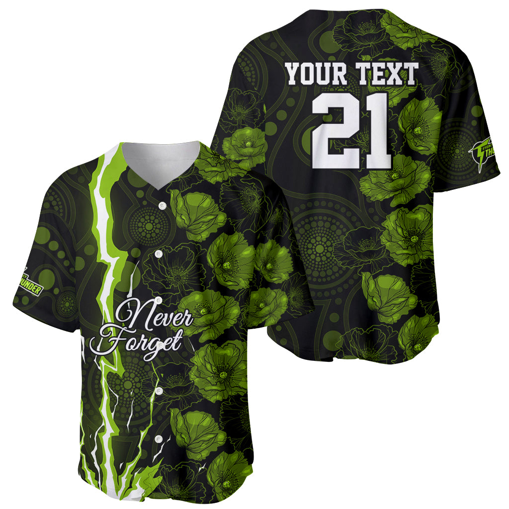 thunder-cricket-never-forget-custom-baseball-jersey-anzac-day-with-poppy-aboriginal