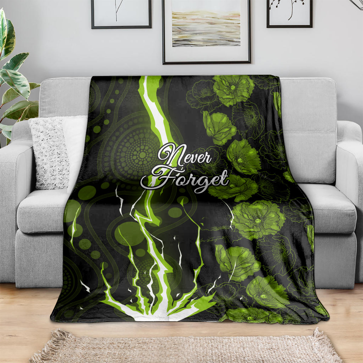 thunder-cricket-never-forget-custom-blanket-anzac-day-with-poppy-aboriginal
