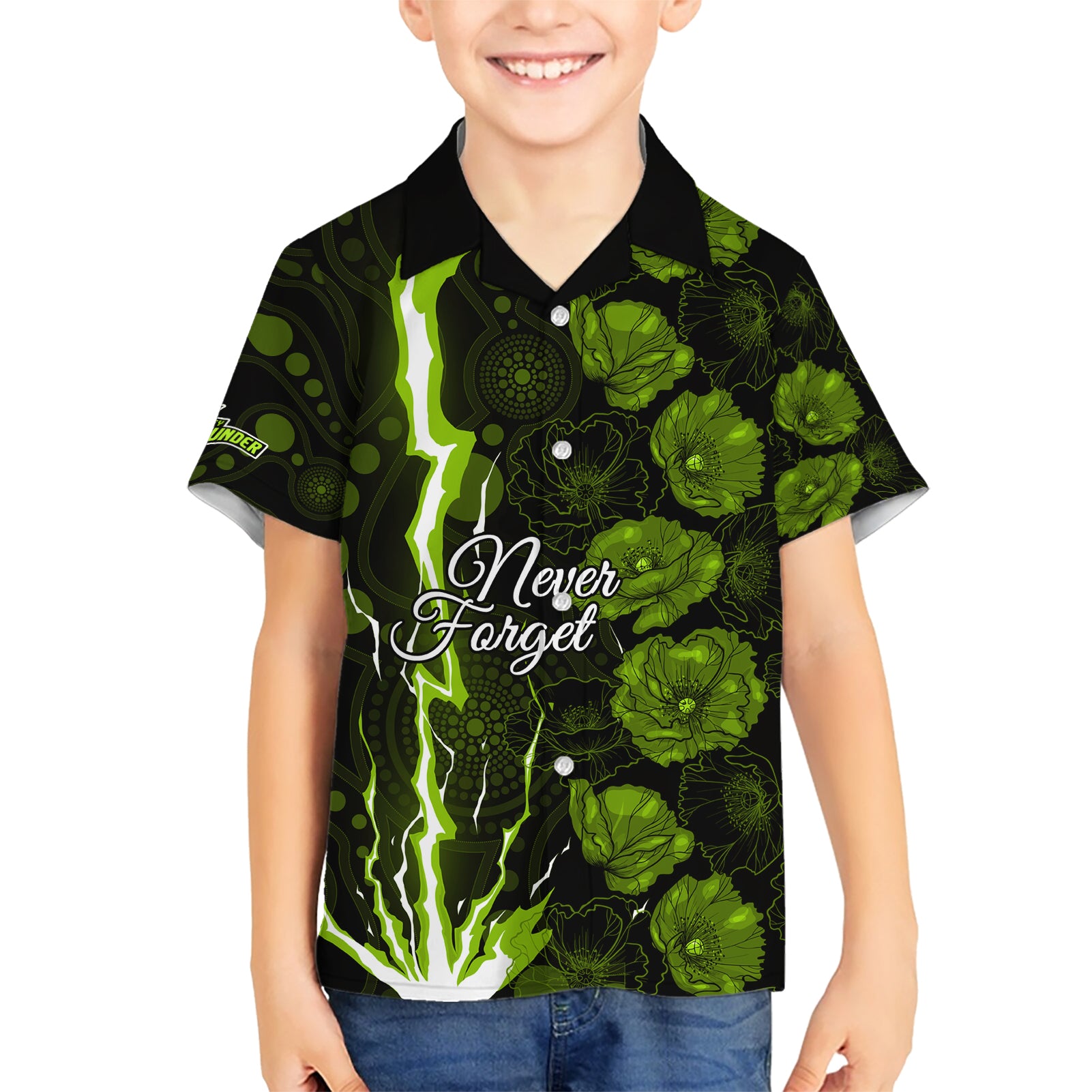 thunder-cricket-never-forget-custom-kid-hawaiian-shirt-anzac-day-with-poppy-aboriginal
