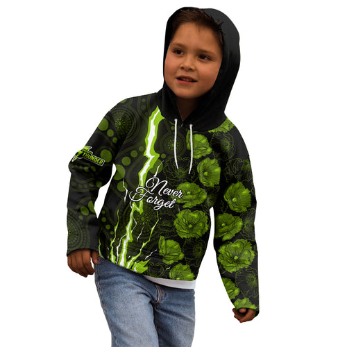 thunder-cricket-never-forget-custom-kid-hoodie-anzac-day-with-poppy-aboriginal
