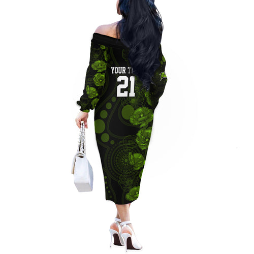 thunder-cricket-never-forget-custom-off-the-shoulder-long-sleeve-dress-anzac-day-with-poppy-aboriginal