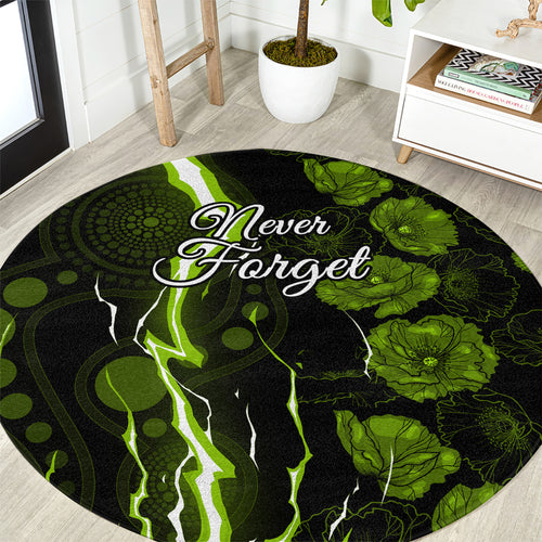 thunder-cricket-never-forget-custom-round-carpet-anzac-day-with-poppy-aboriginal