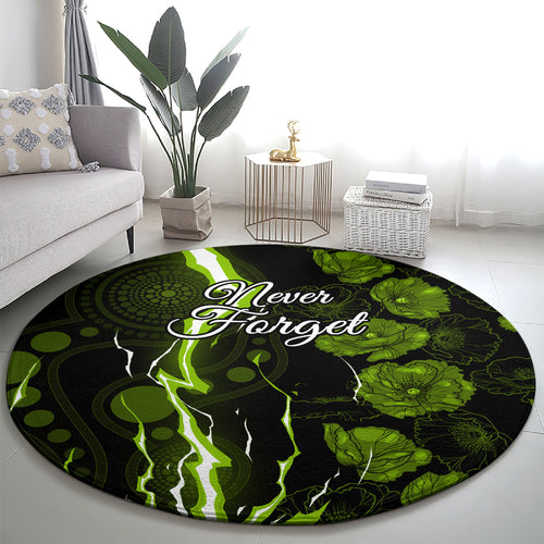 thunder-cricket-never-forget-custom-round-carpet-anzac-day-with-poppy-aboriginal