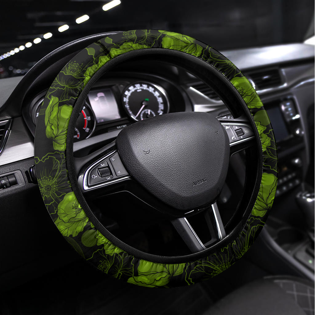 thunder-cricket-never-forget-custom-steering-wheel-cover-anzac-day-with-poppy-aboriginal