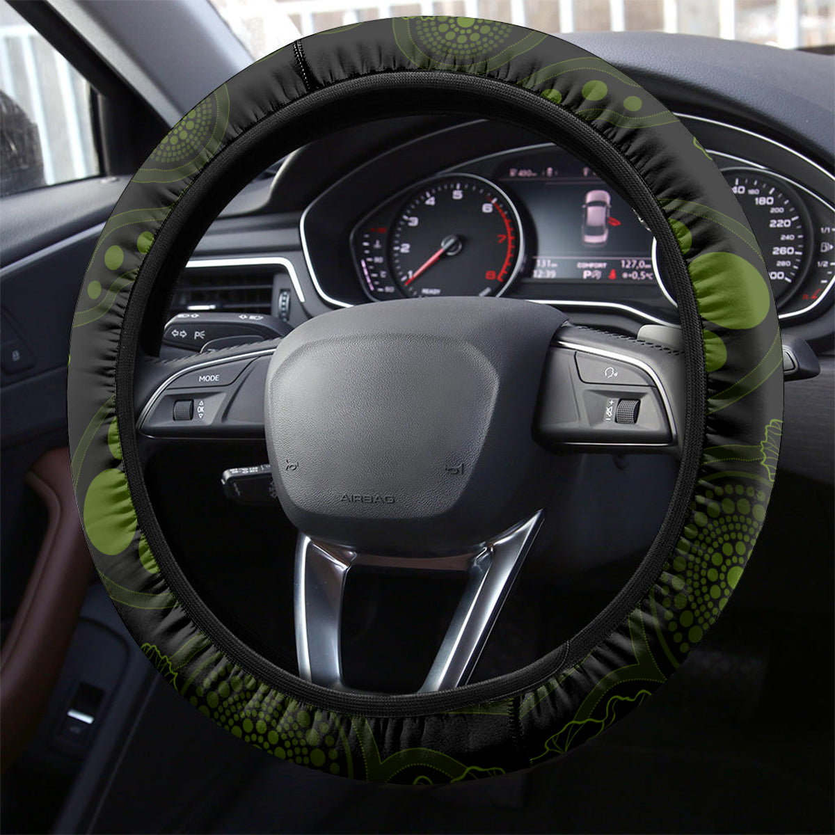 thunder-cricket-never-forget-custom-steering-wheel-cover-anzac-day-with-poppy-aboriginal