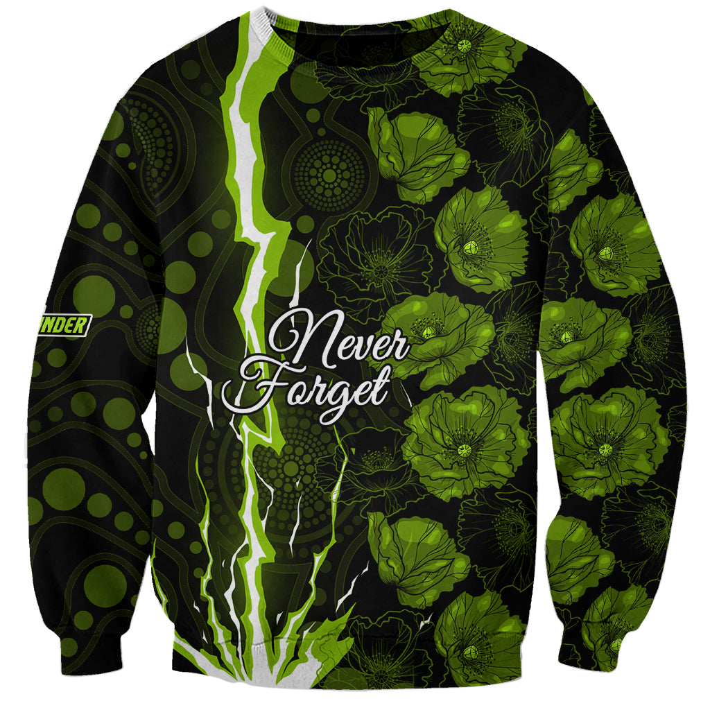 thunder-cricket-never-forget-custom-sweatshirt-anzac-day-with-poppy-aboriginal