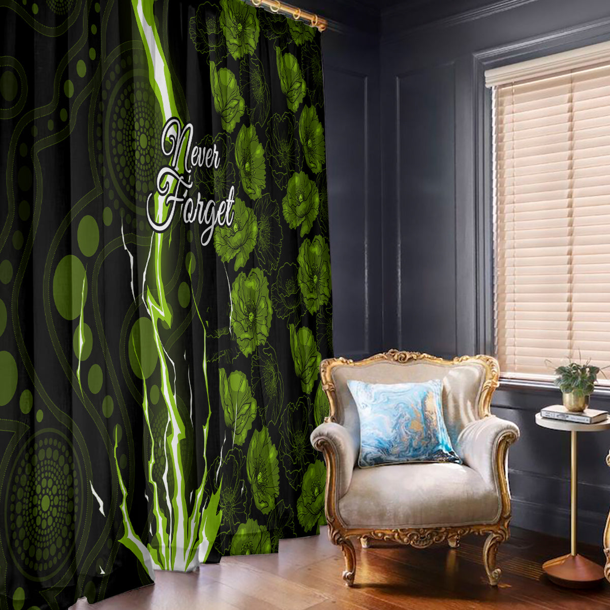 thunder-cricket-never-forget-custom-window-curtain-anzac-day-with-poppy-aboriginal