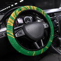 Proud To Be Australia Day Steering Wheel Cover Kangaroo with National Color