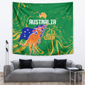 Proud To Be Australia Day Tapestry Kangaroo with National Color