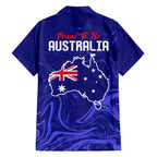 Proud To Be Australia Day Hawaiian Shirt Kangaroo with Flag Color