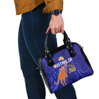 Proud To Be Australia Day Shoulder Handbag Kangaroo with Flag Color