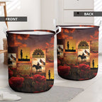 ANZAC Day Film Reel Lest We Forget Laundry Basket Australia NZ Memorial