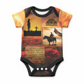 ANZAC Day Film Reel Lest We Forget Baby Onesie Australia NZ Memorial